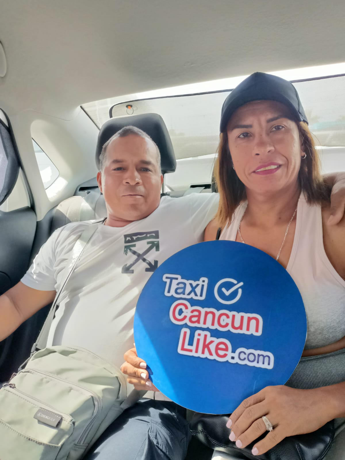 Pareja en traslado